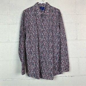 Apt. 9 Men's Multicolor Floral button up dress Shirt